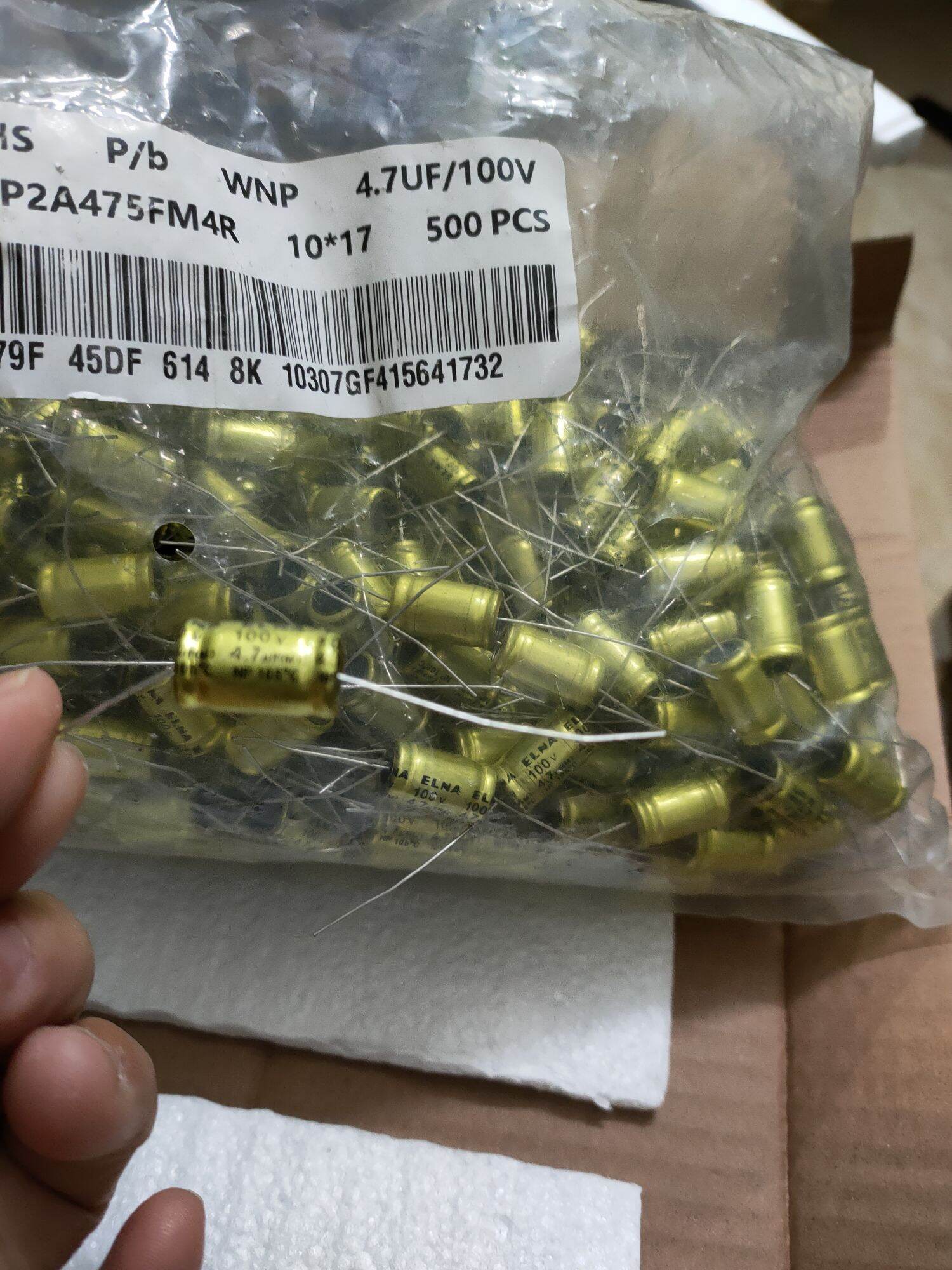 10 Tụ loa 4.7uf 100v