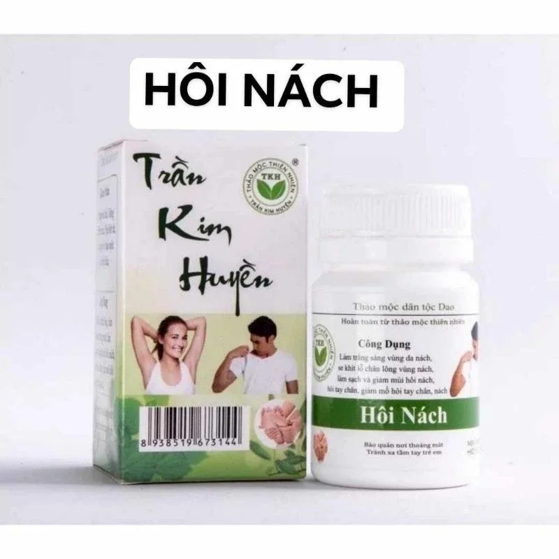 Phấn khử mùi hôi nách trần kim huyền