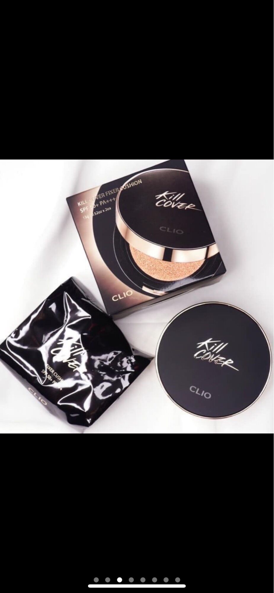 [Sét 2 lõi] Phấn nước CLIO Kill Cover Fixer Cushion Spf50+ Pa+++