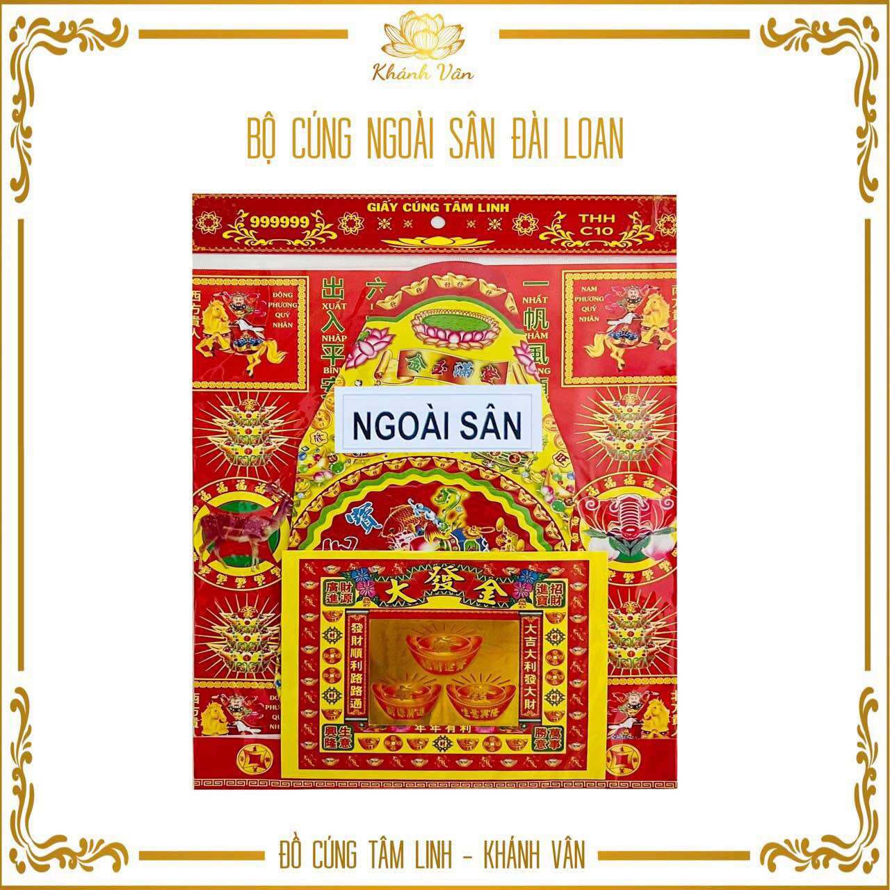 Giấy Cúng Ngoài Sân - Cúng Mùng 2 -16 ( Có Văn Khấn + ảnh thật )