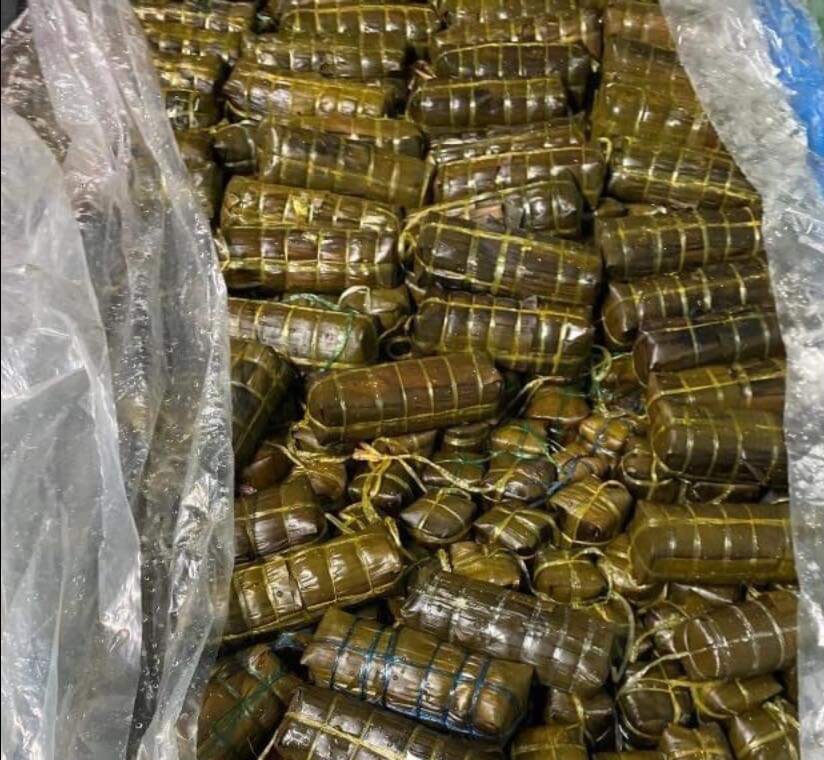 [Bánh Tét Miền Tây]_Combo 2 đòn_Nhân đậu ngọt ~500gr/đòn (có hút chân không)