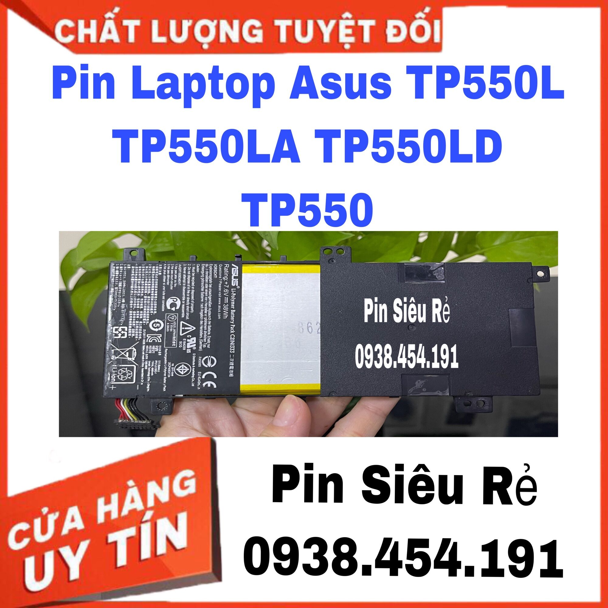 Pin laptop asus tp550l tp550la tp550ld tp550