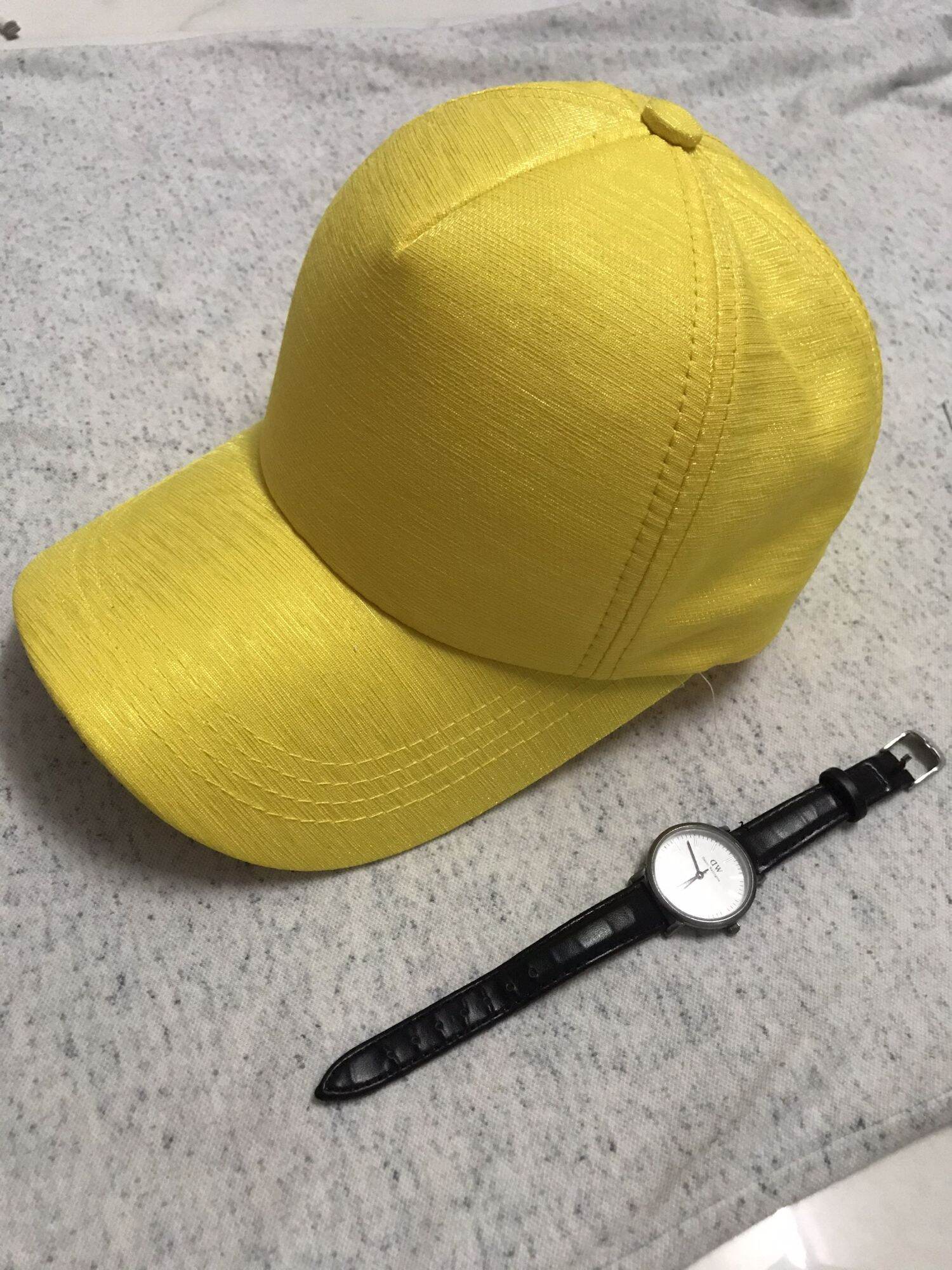 Nón Classic Nam Nữ Mũ Vàng Trơn Nón Kết Mũ Lưỡi Trai Màu Vàng Hàng Quảng Châu