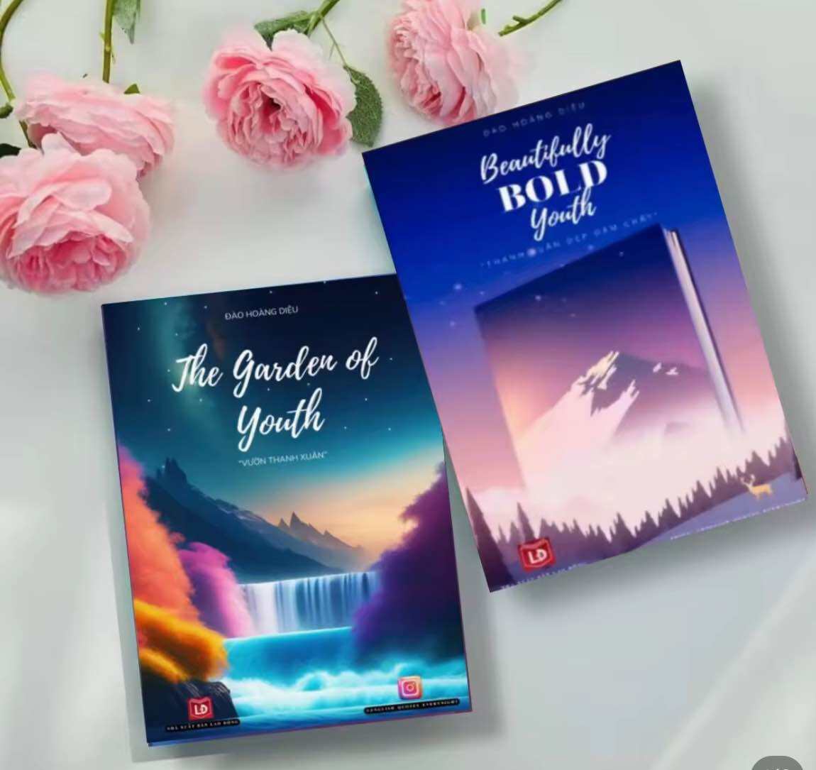 Combo 2 cuốn sổ tay - the garden of youth - Beautifully bold youth
