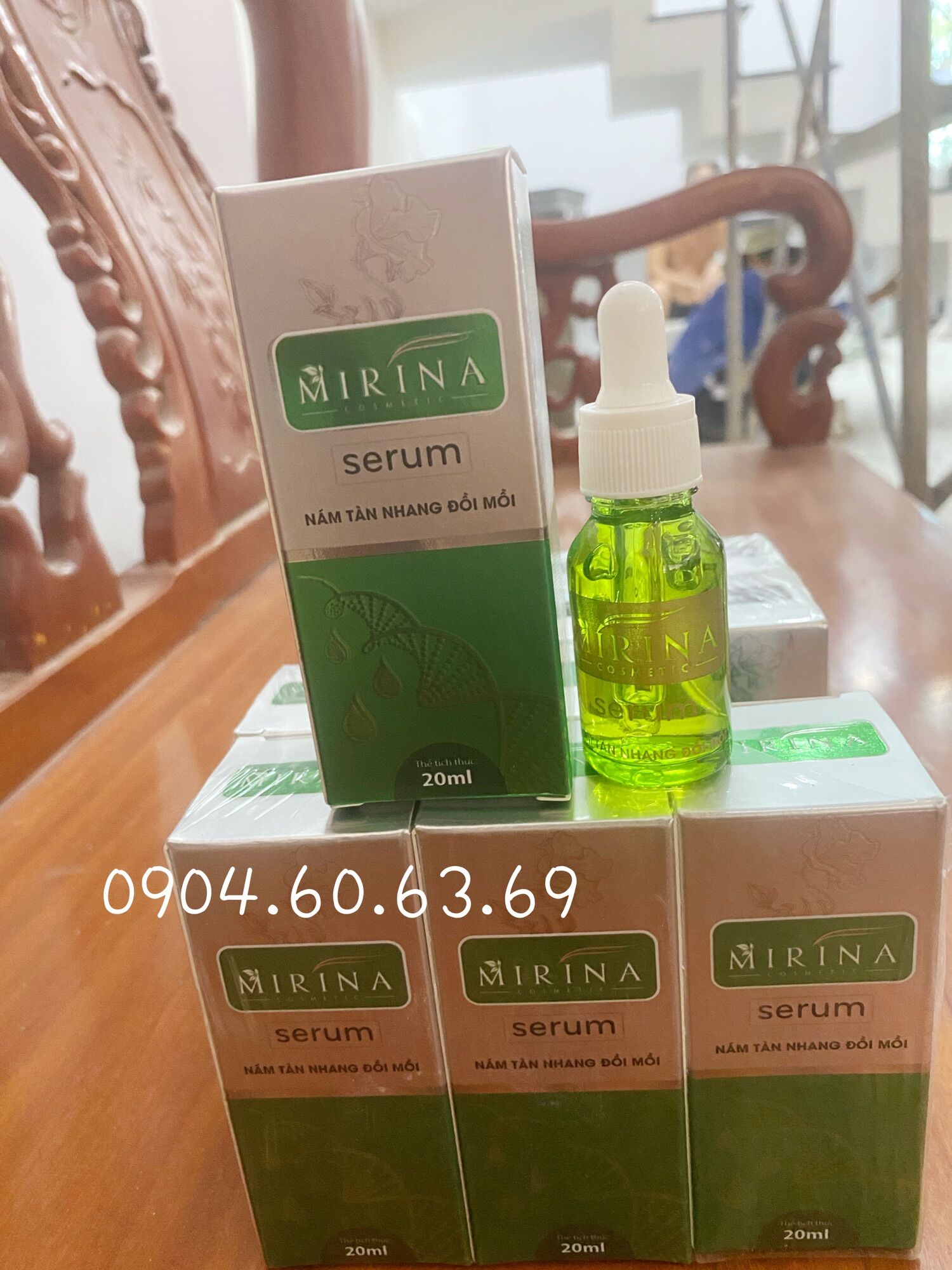 Serum MIRINA Nám Tàn Nhang Đôi Mồi 20ml