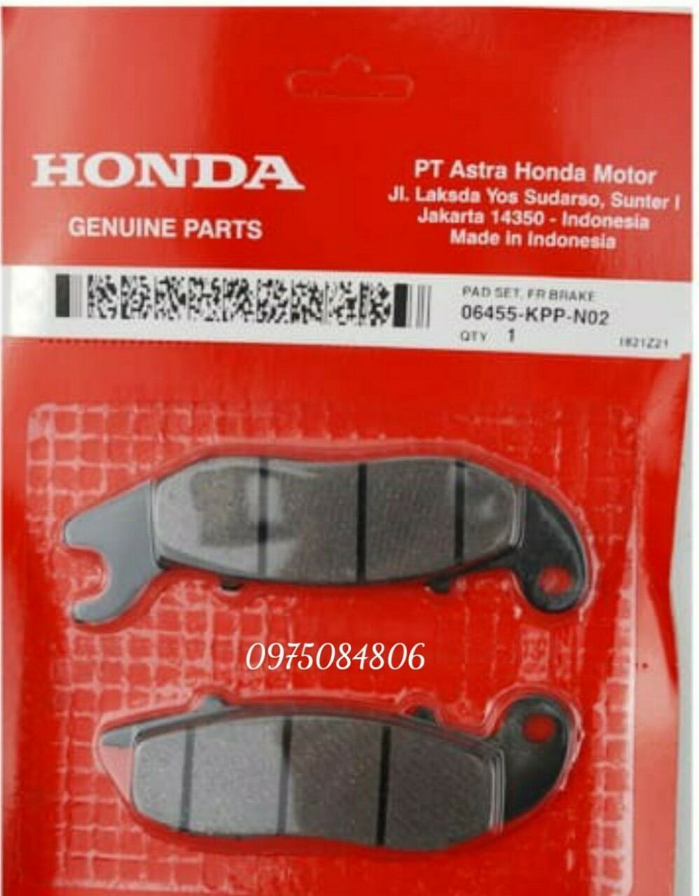 Má phanh trước CB150 Verza chính hãng