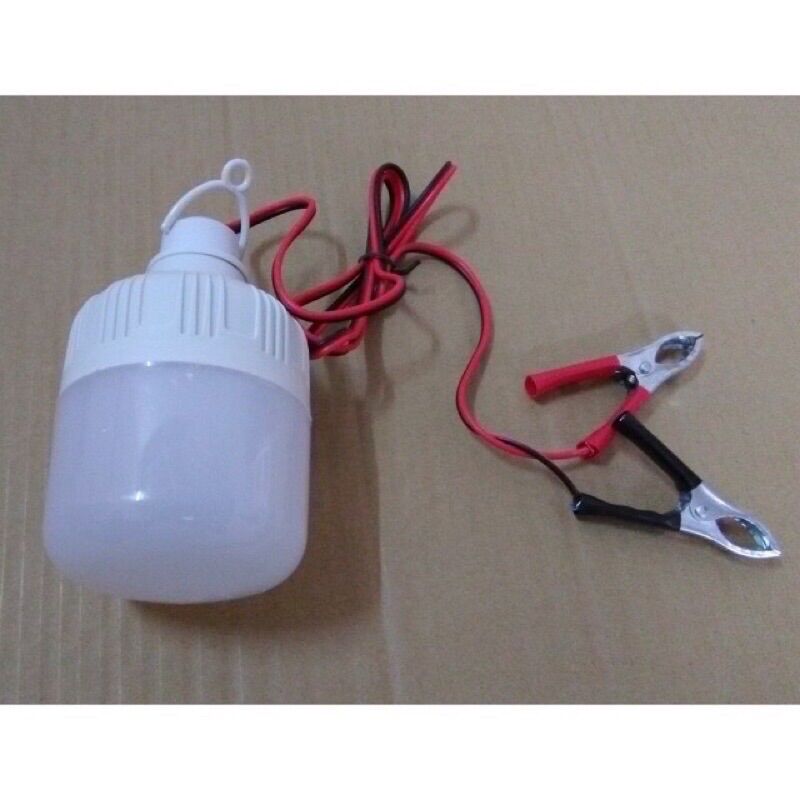 Bóng đèn Led 12V - 36W kẹp bình ắc quy
