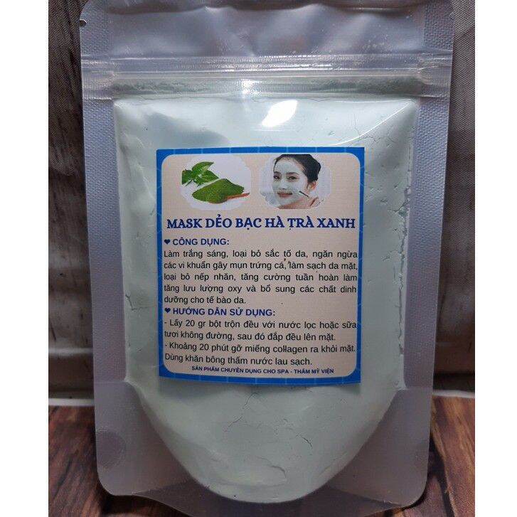 100 Gr Mask Dẻo Bạc Hà Giảm Mụn Chống Viêm Giá Tốt.