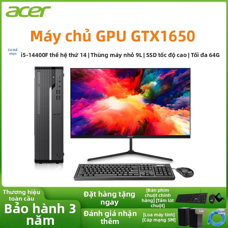 Acer | Compact Desktop PC for Business Office Drawing Design Gaming Giá 31,461,000 Đồng*Miễn phí vận chuyển