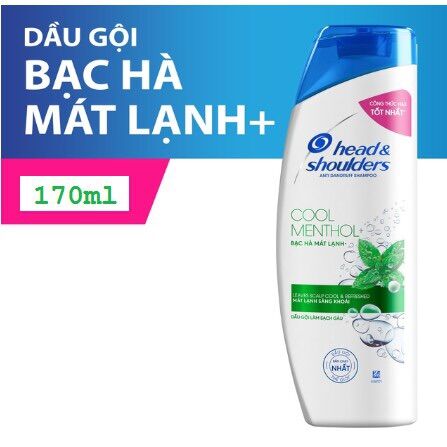 DẦU GỘI HEAD & SHOULDERS BẠC HÀ 170ml