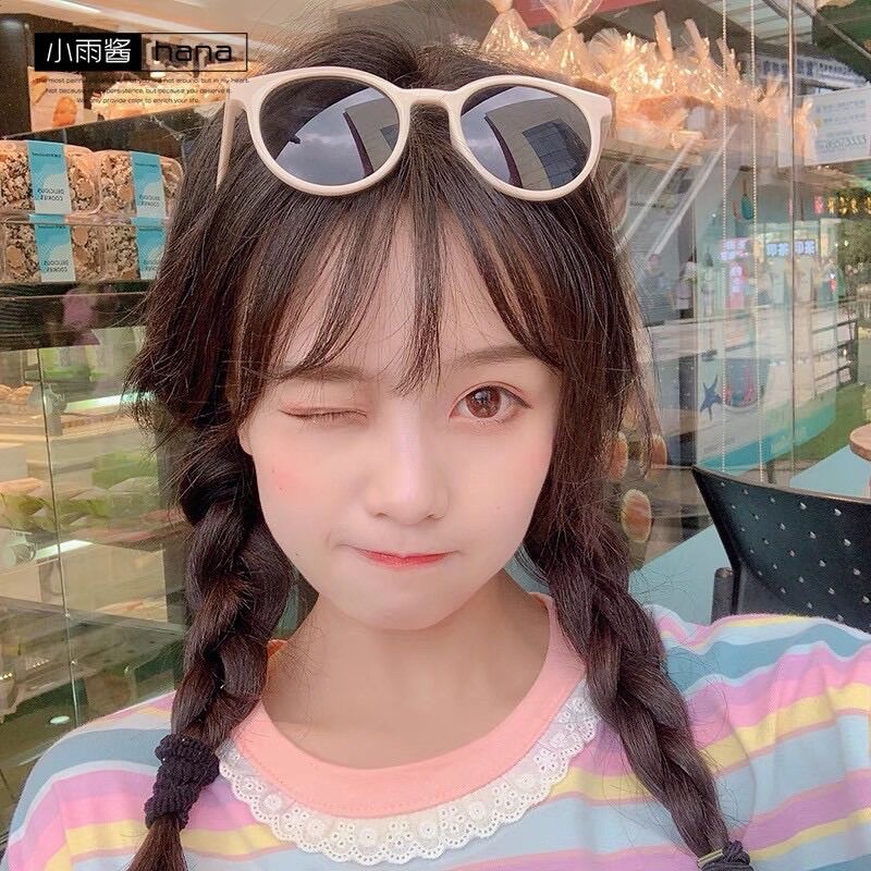 Kính mắt tròn hot trend Hàn Quốc Trendy K6 (ẢNH SHOP CHỤP)