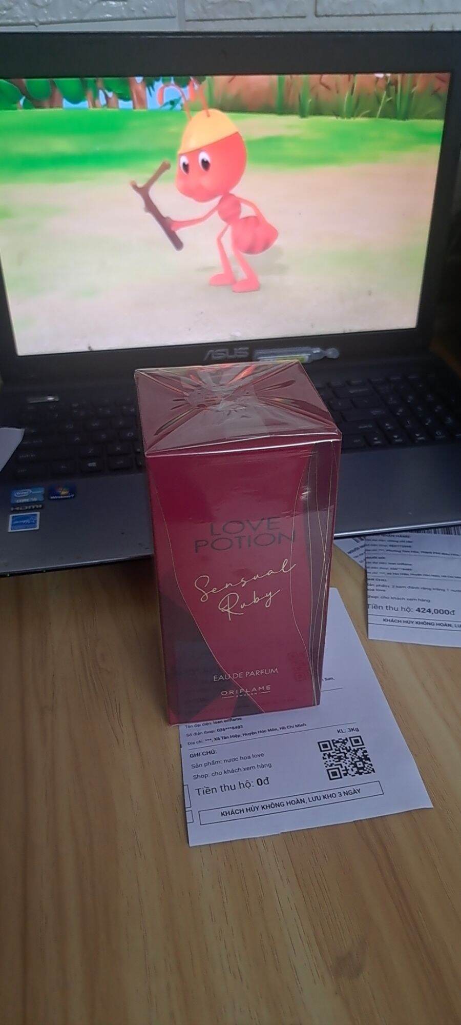 Nước hoa nữ Love mẫu mới 2025 của oriflme – 50ml 849.000₫