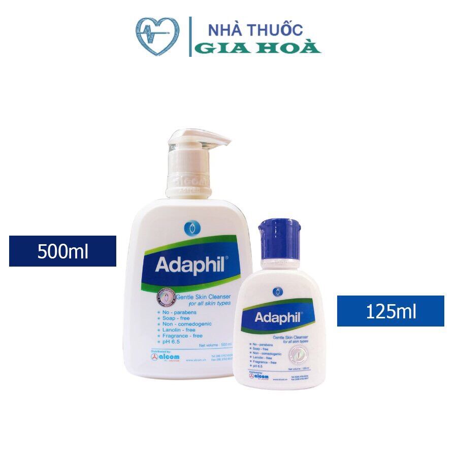 Sữa rửa mặt và toàn thân cao cấp gamma adaphil