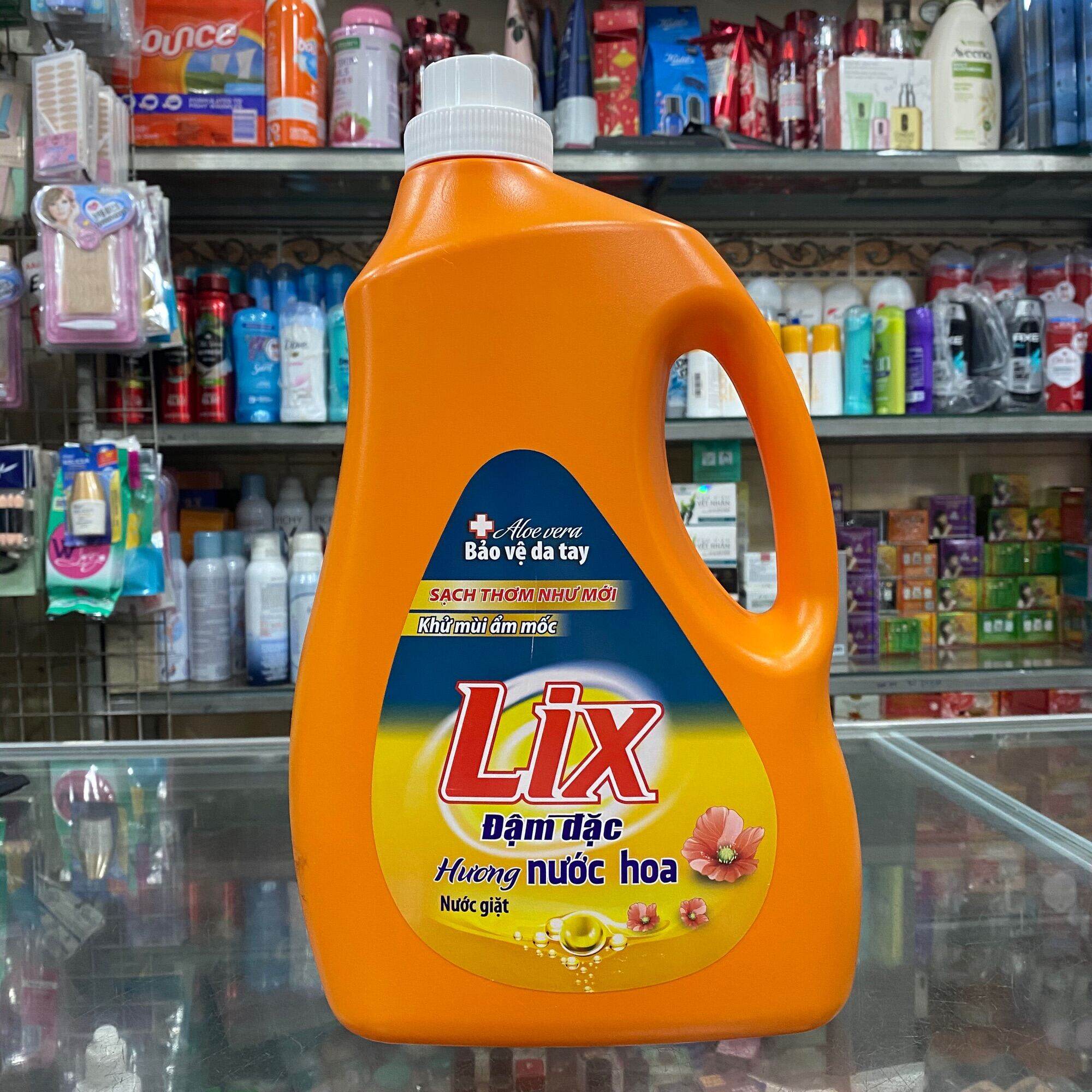 Nước giặt lix hương nước hoa 3.6kg