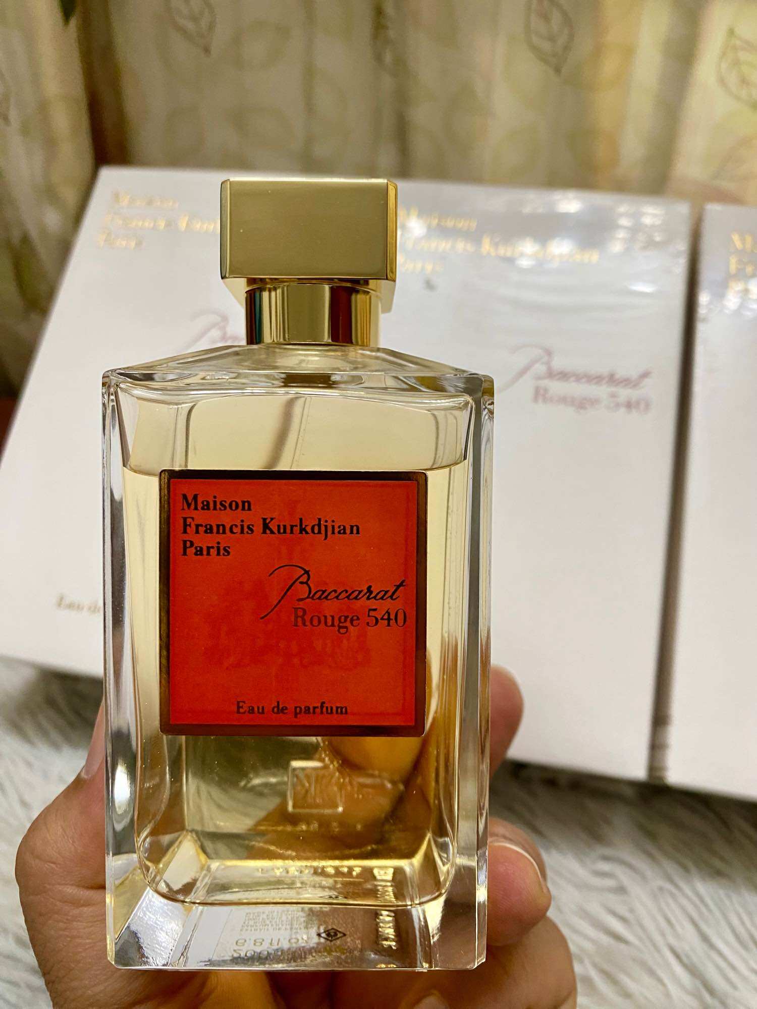 Nước hoa maison francis kurkdjian paris baccarat rouge 540 edp 200ml. nước hoa cao cấp nổi bật - thu hút - sang trọng.
