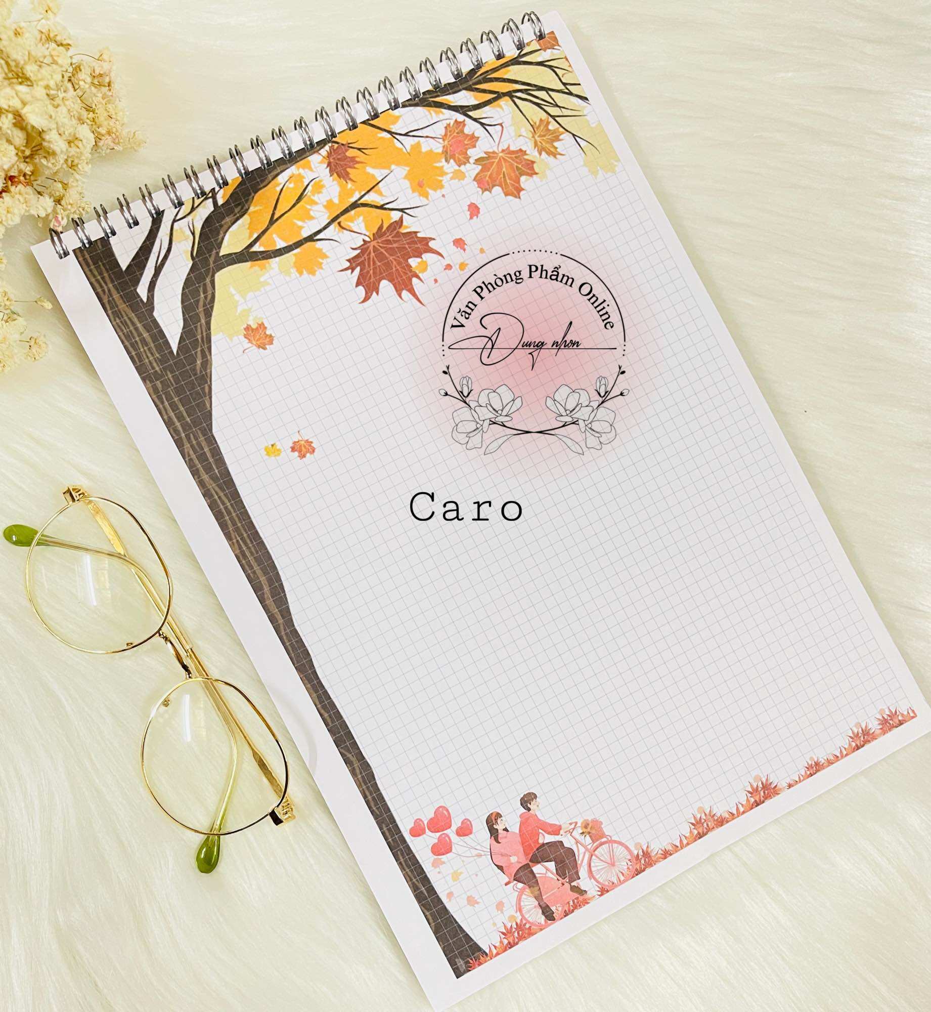 Sổ luyện chữ đẹp A4 caro loại 4mm.