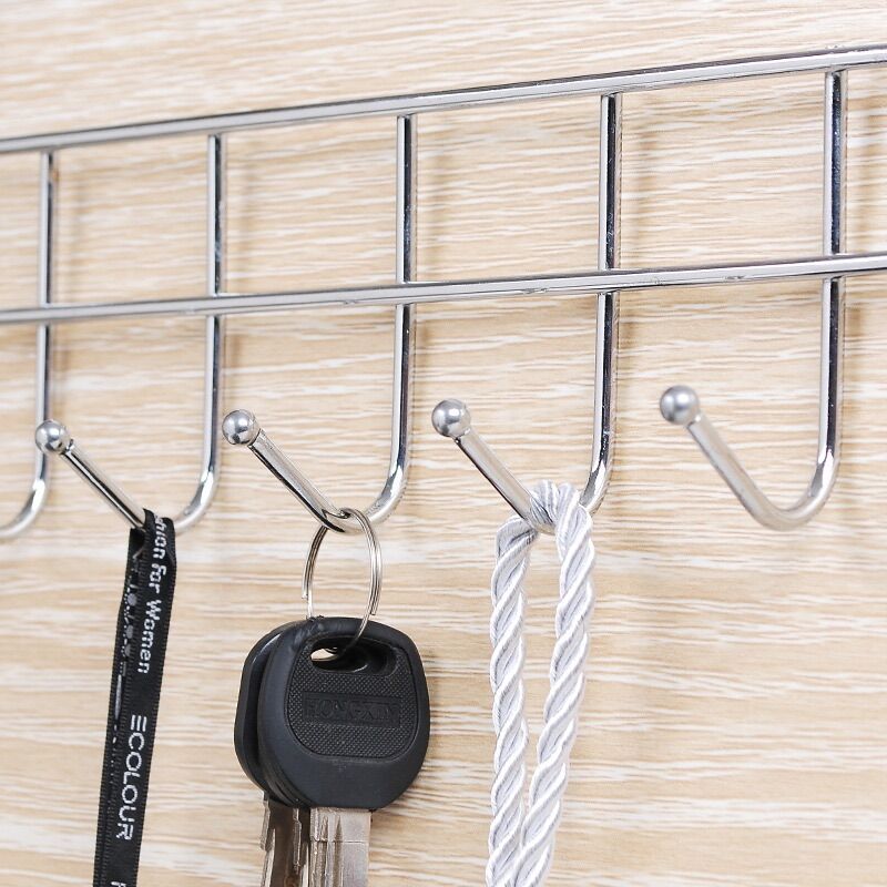 [HCM] MÓC TREO TƯỜNG 5 MÓC INOX
