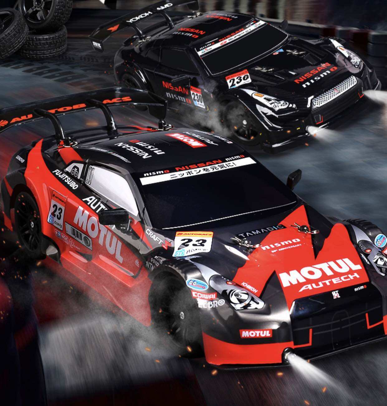 Xe Đua tốc độ Japan Drift GT8 Chạy 30km/h