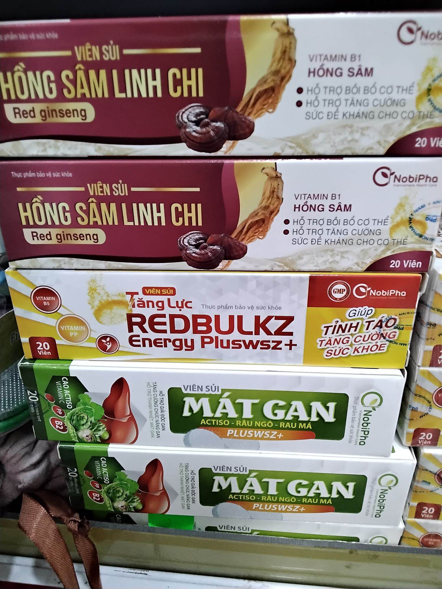 Viên sủi mát gan 20 viên