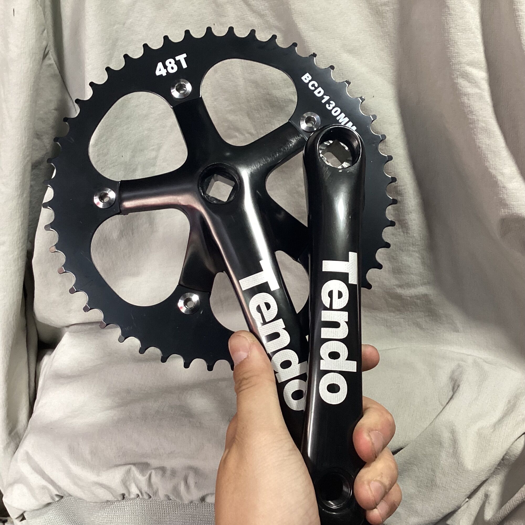 Đùi Dĩa Xe Đạp 1 Tầng FixedGear TENDO 48T 130BCD 170mm