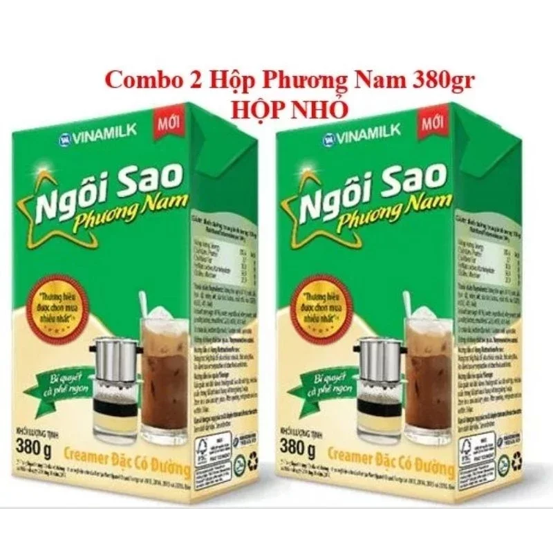 Combo2 hộp Sữa Đặc Ngôi Sao Phương Nam – 380g