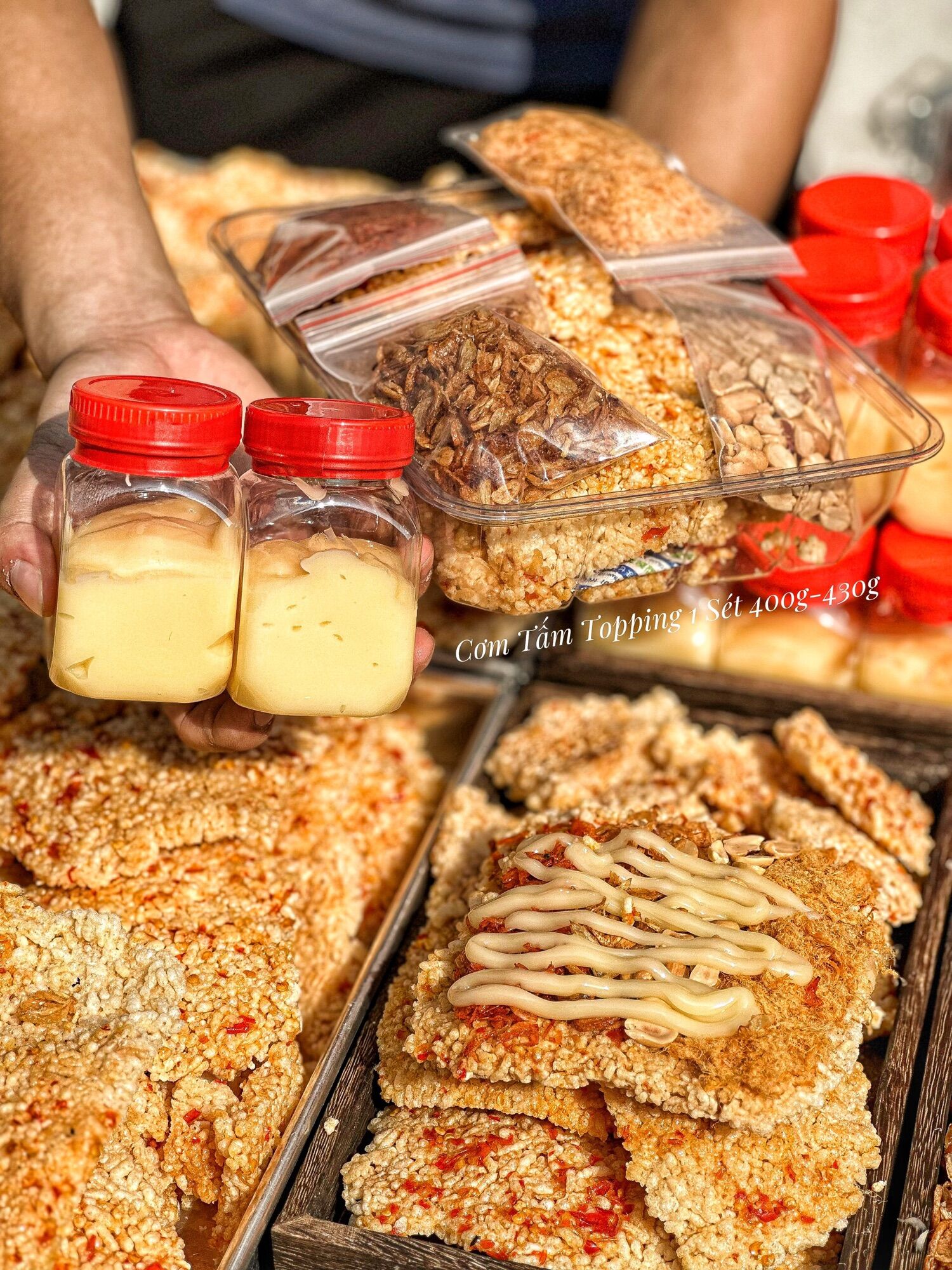 Cơm cháy topping 430g