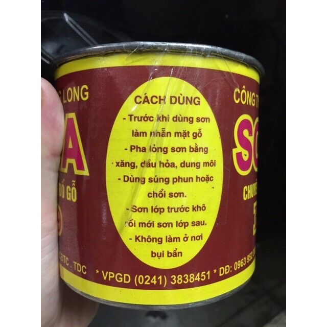 Sơn ta màu cánh gián sáng bóng