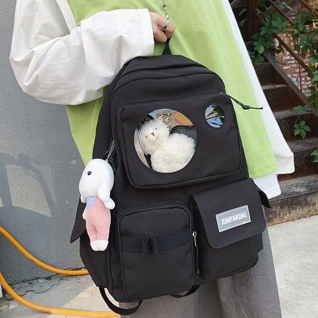 balo nữ thời trang hàn quốc vải dù,baloo hoạt hình