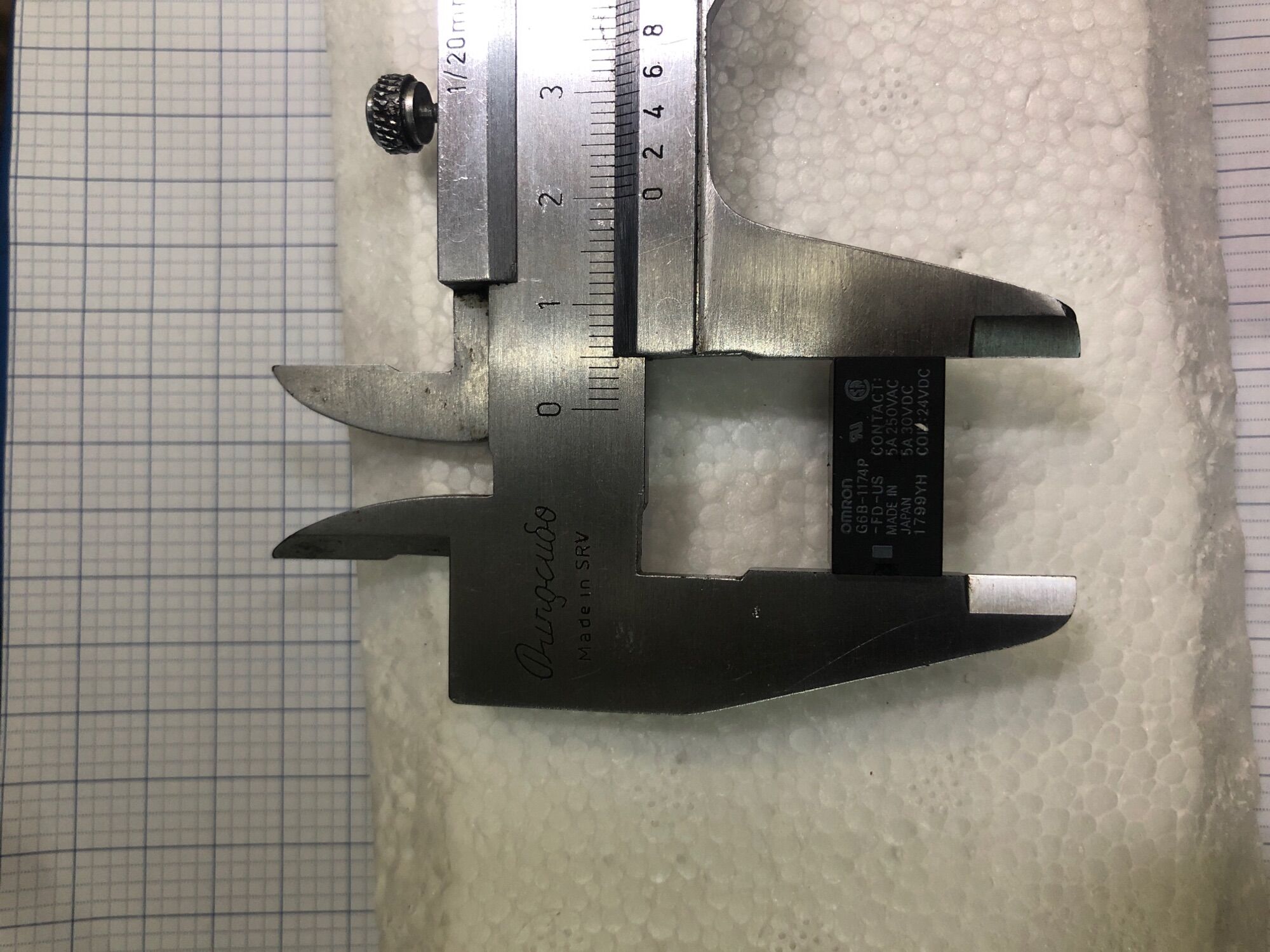 Relay / Rơ le / G6B-1174P / 24VDC / 5A / 4 Chân