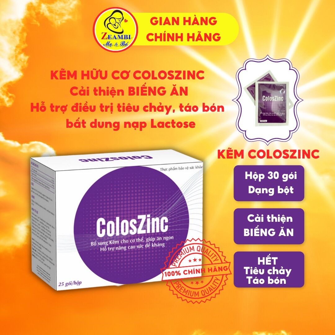 Kẽm hữu cơ ColosZinC