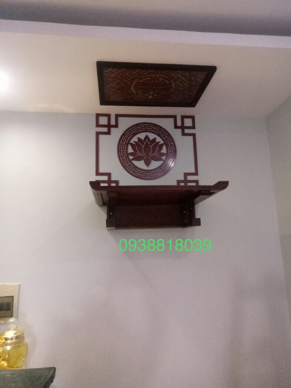Bàn thờ treo tường ngang 61