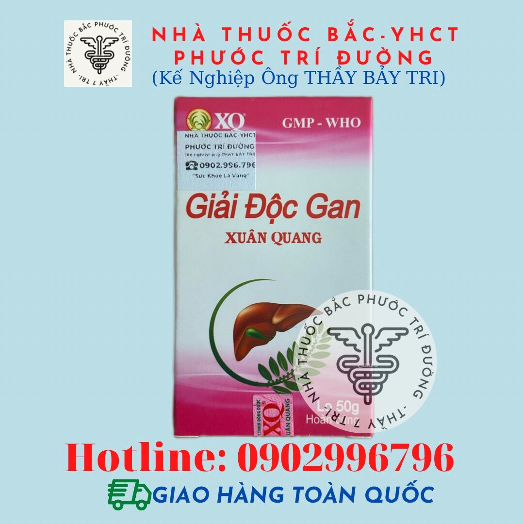 Giải Độc Gan Xuân Quang