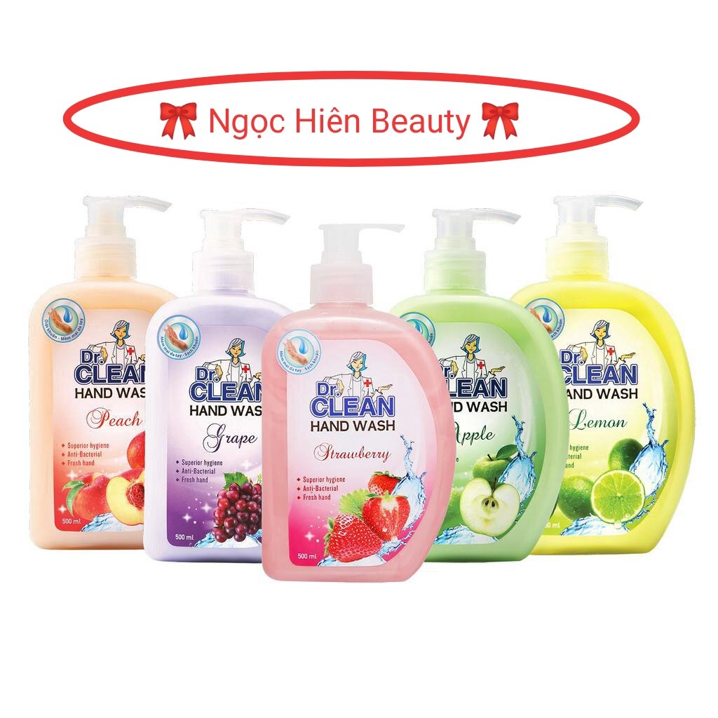 Nước rửa tay DR CLEAN 500ml Thiên Nhiên