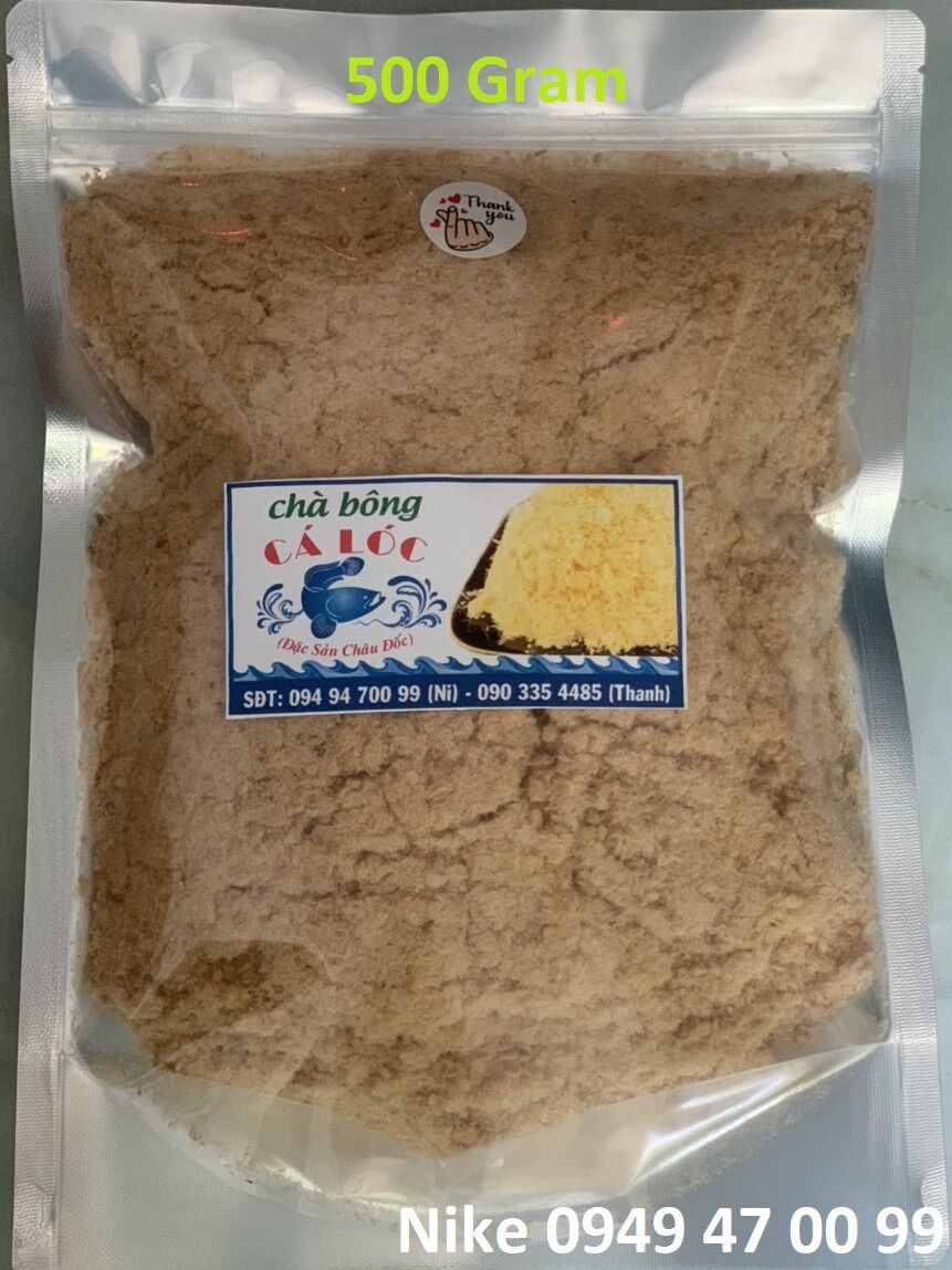 Chà Bông Cá Lóc Đặc Biệt 500GRAM ( Đặc sản Châu Đốc )