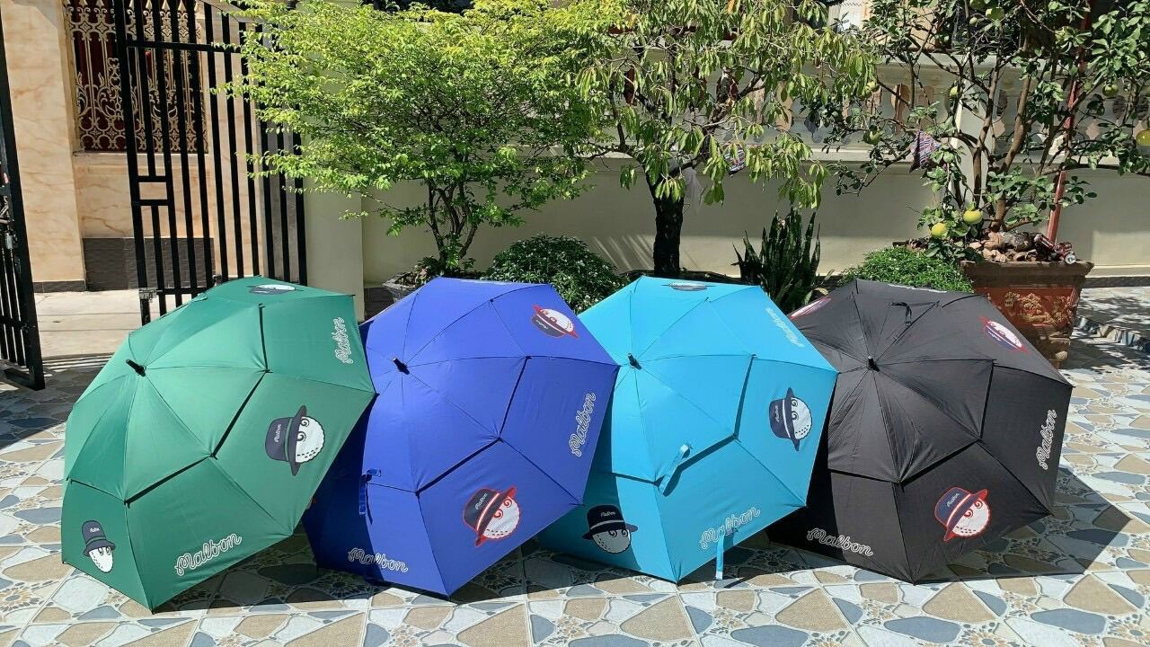 Dù đánh Golf MALBON 2 tầng cao cấp dù che nắg chống tia UV