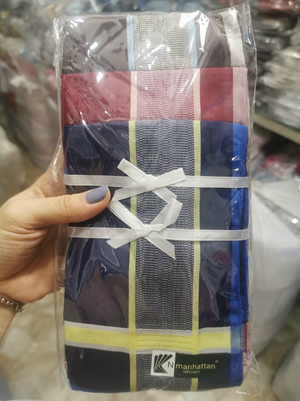 Combo 6 khăn mùi xoa nam cao cấp