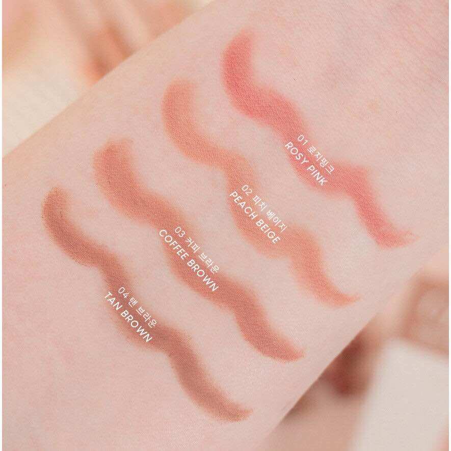 (Kèm chuốt chì) Chì viền môi Clio Velvet Lip Pencil