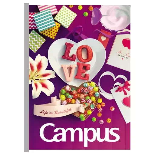 10 vở Campus 120 trang mã gift, enjoy