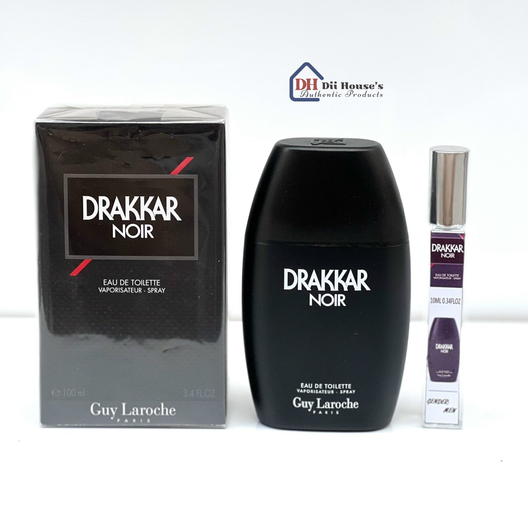 Drakkar noir guy laroche eau de toilette edt 10ml - nước hoa chiết cho nam.
