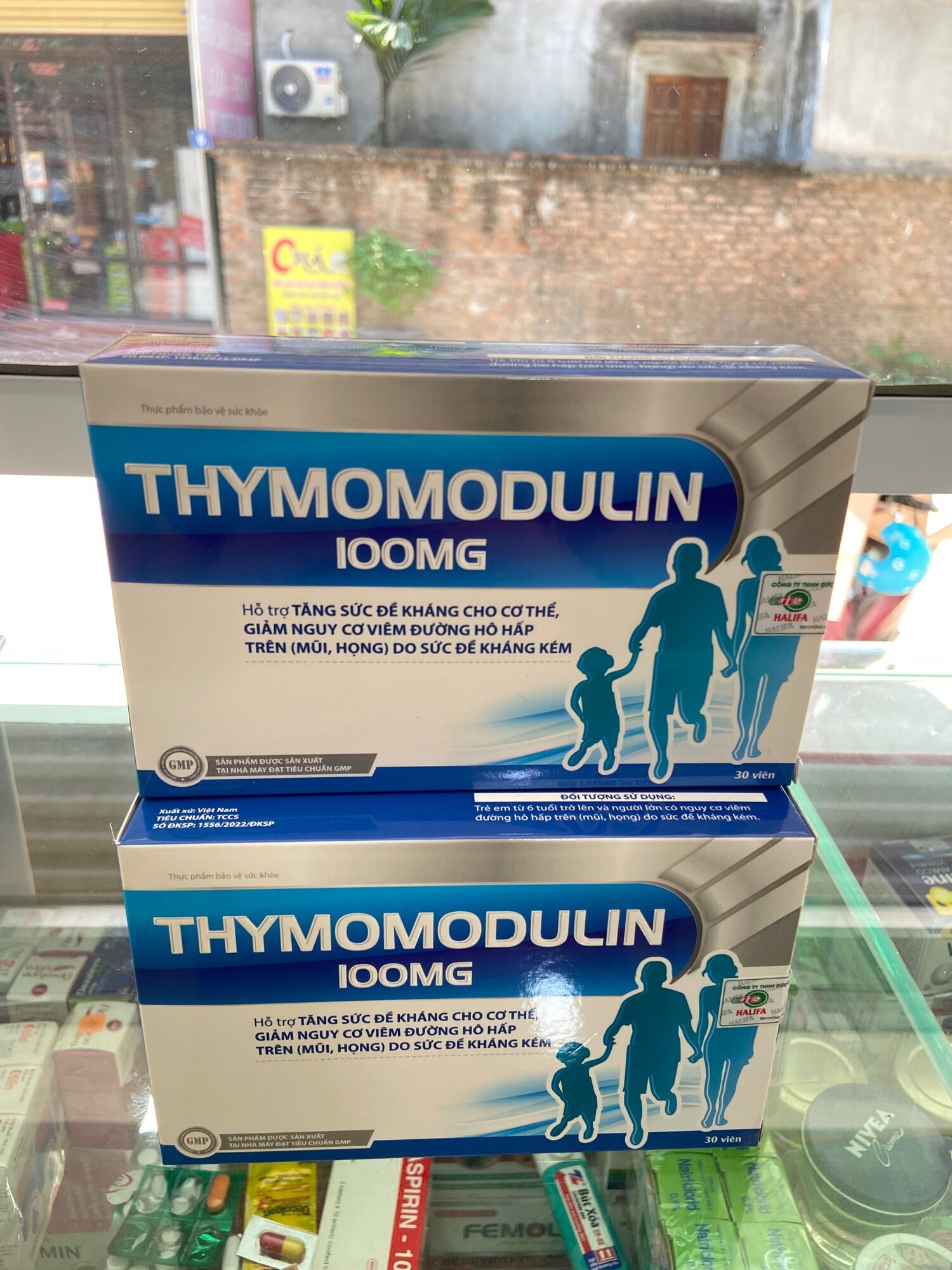 Tăng sức đề kháng cơ thể Thymomodulin 100mg Giảm nguy cơ viêm đường hô hấp