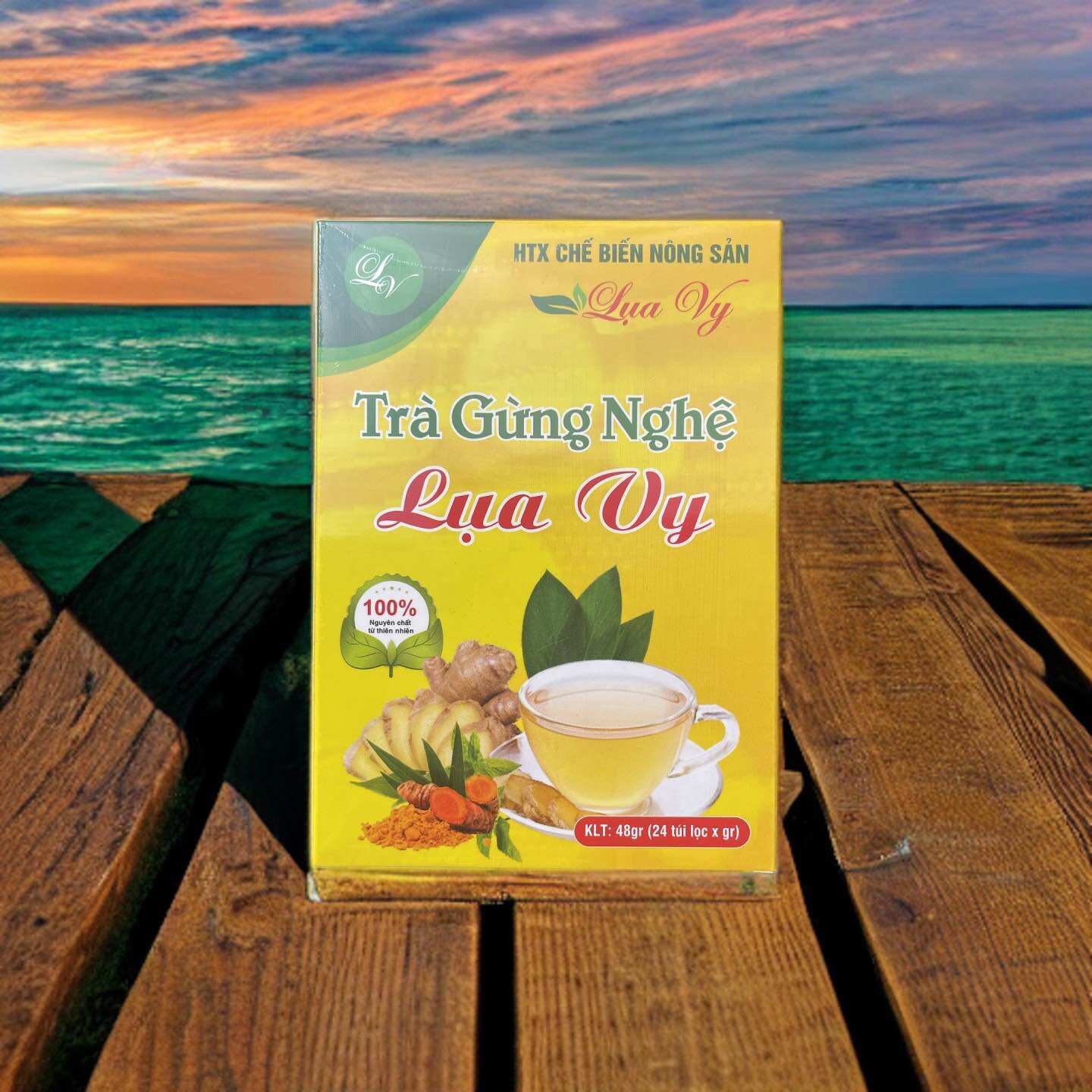 Trà Gừng Nghệ Đen Nghệ Đỏ