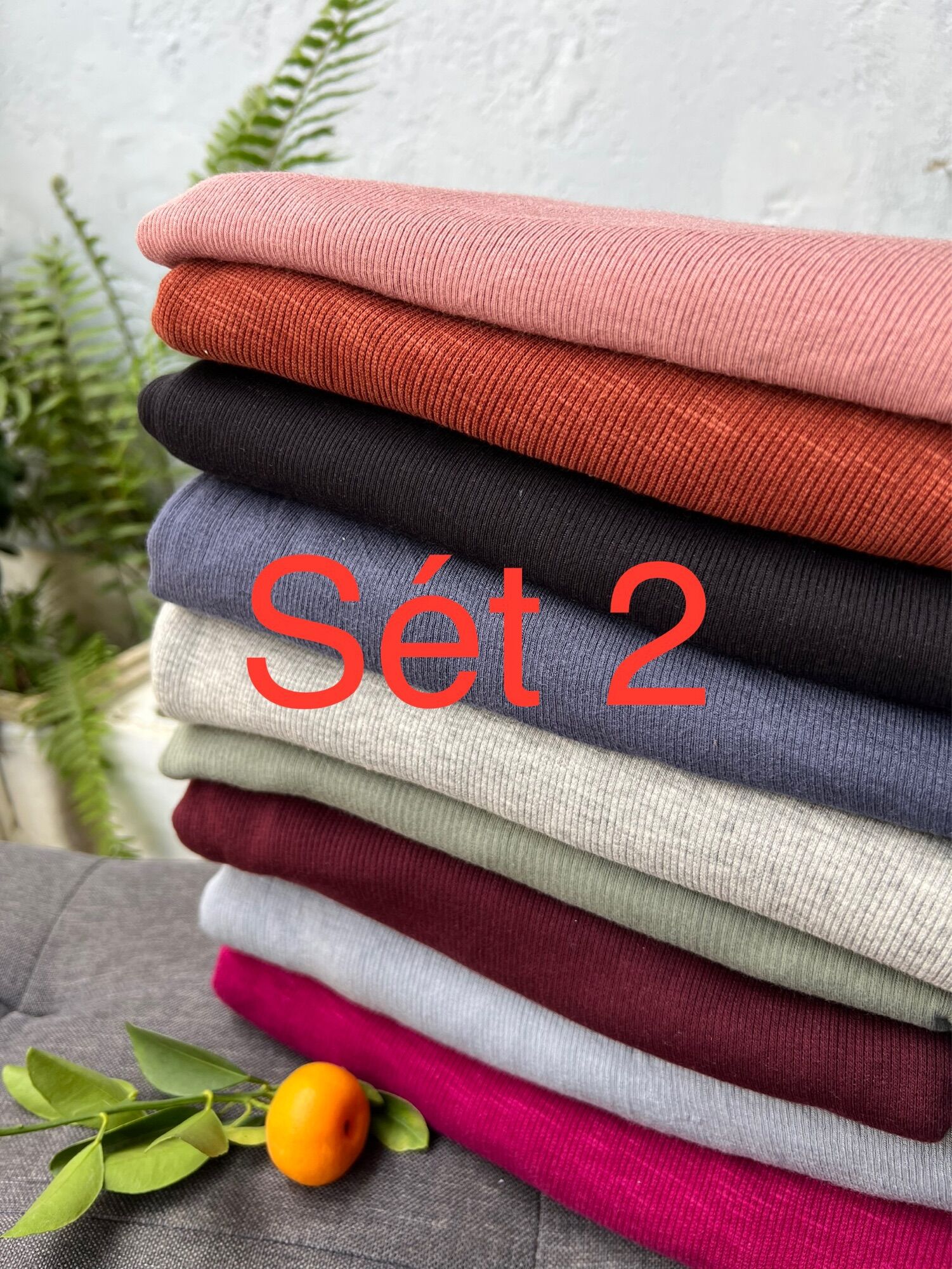 Thun gân 100% cotton (sét 3kg 190k)