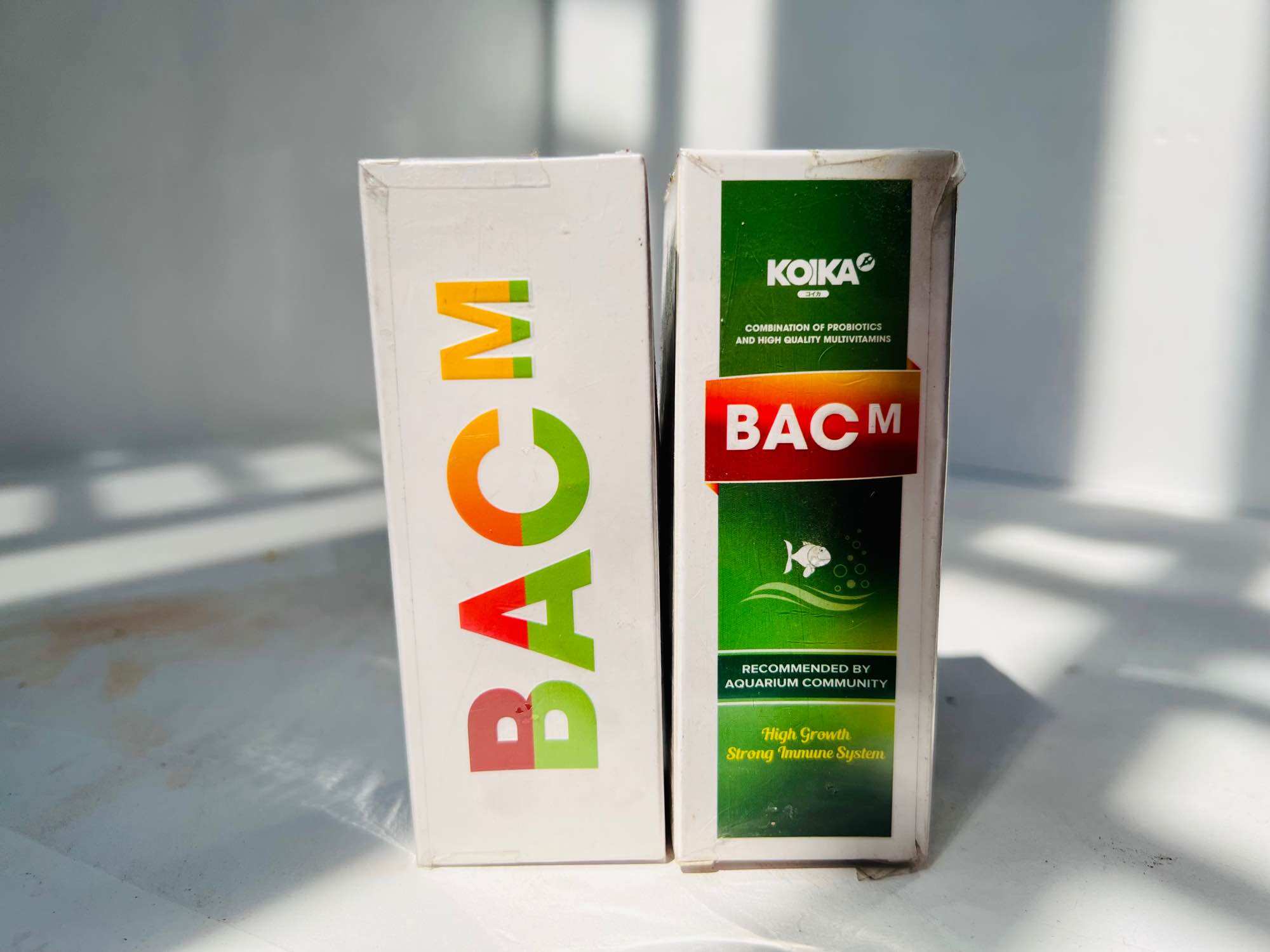 Koika BAC M - Men vi sinh và Vitamin cho cá tép cảnh chai 30ml