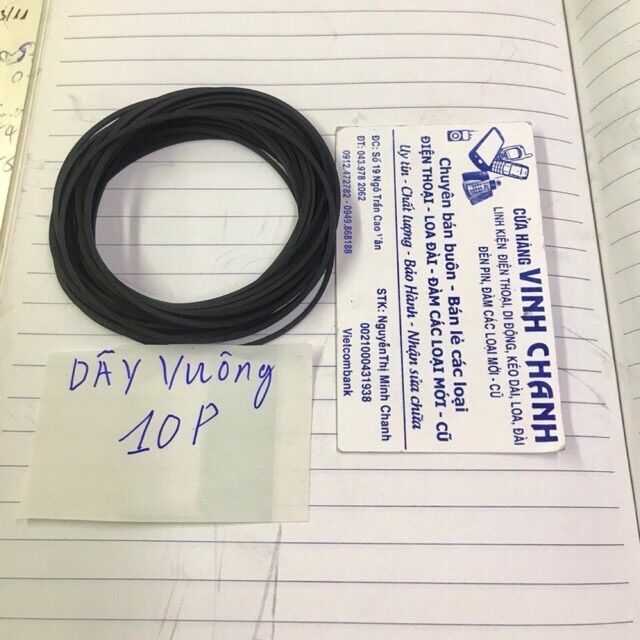 10 Dây culoa dây vuông đường kính 10cm