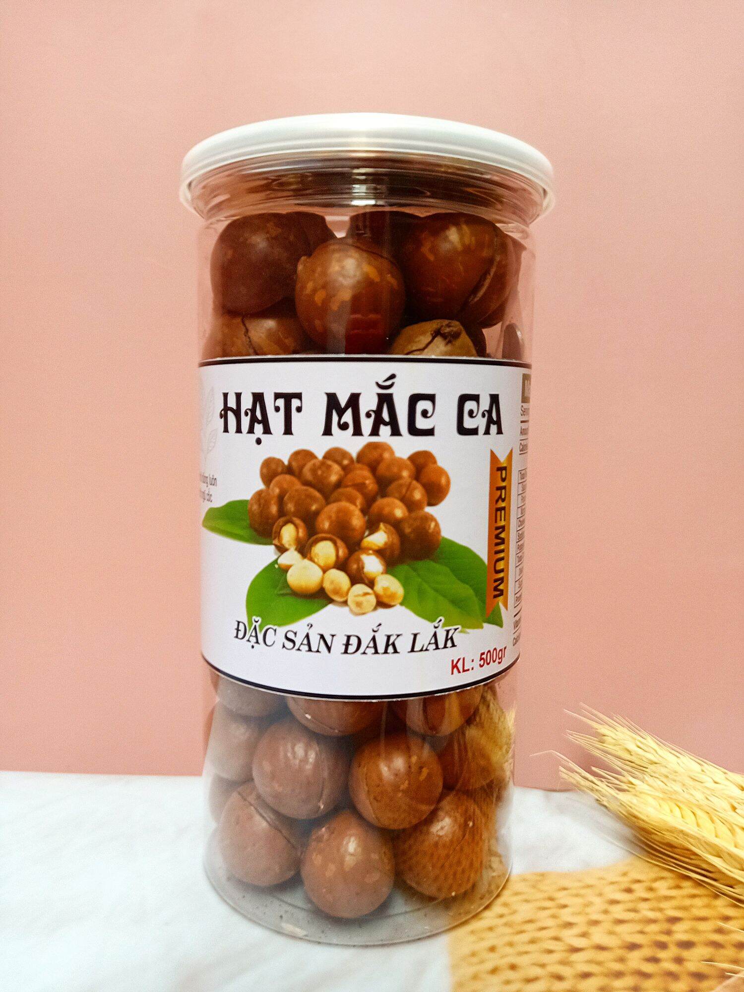 HẠT Macca nứt vỏ tự nhiên nhập khẩu (loại 1), (500gr)