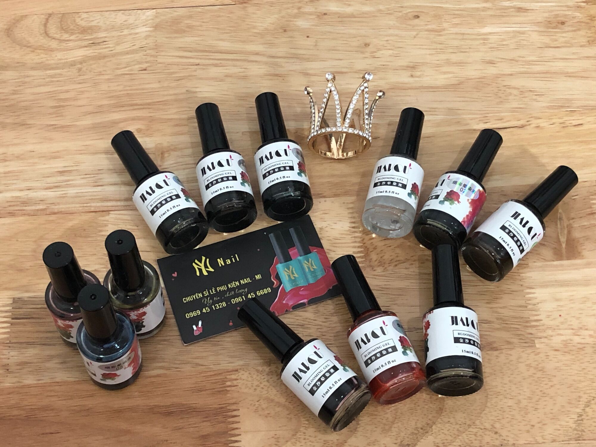 sét cồn loang jiakou 12 chai 12 màu