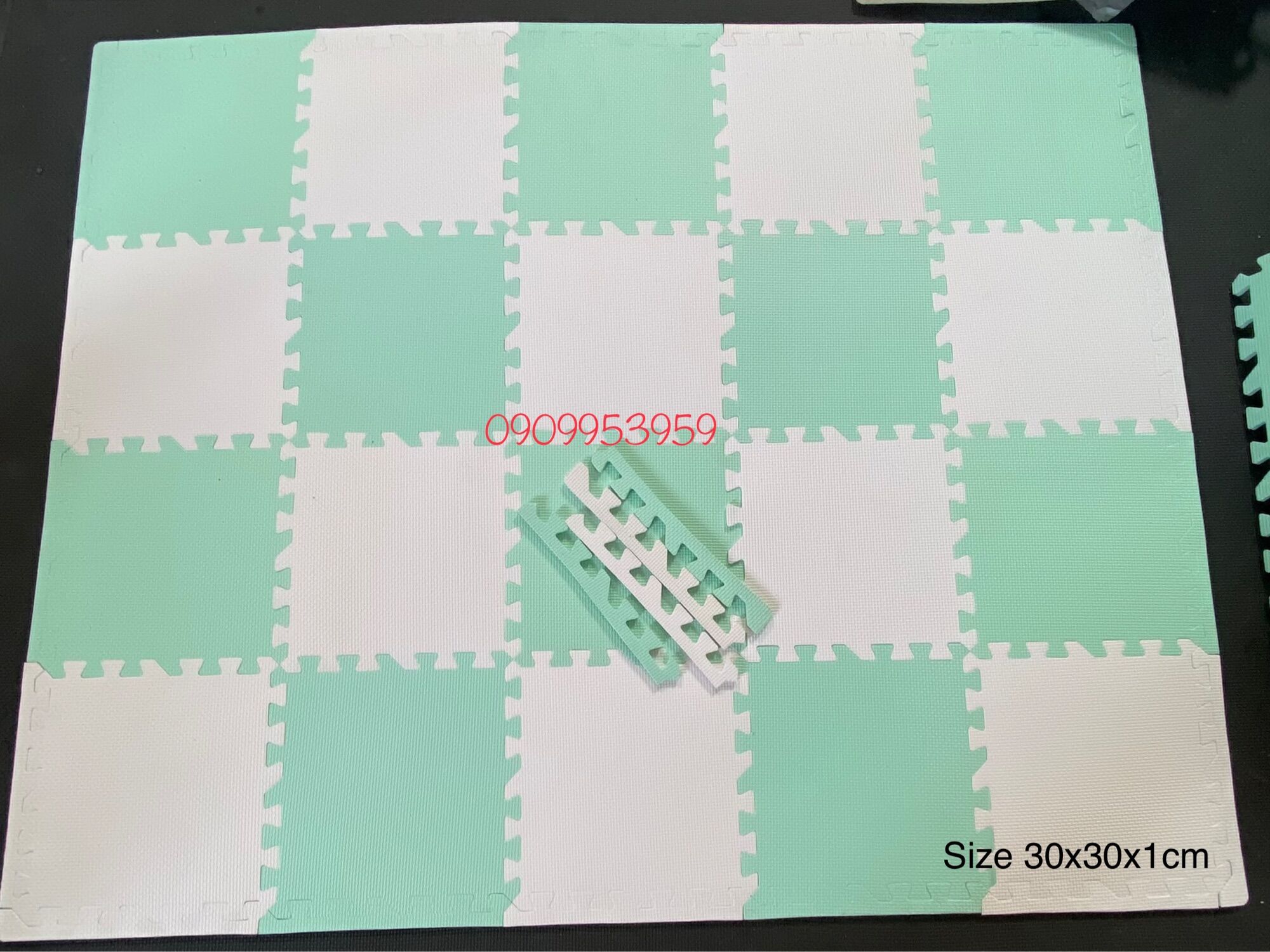 Set 20 miếng thảm xốp lót sàn 30×30×1cm (nhiều màu , được chọn màu)