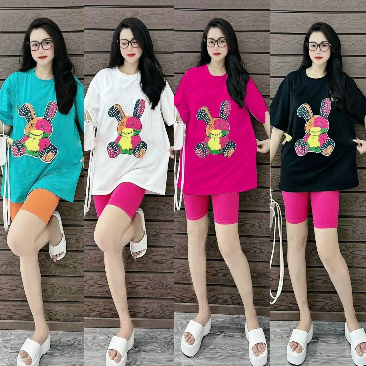 SÉT BỘ LỬNG COTTON ĐÍNH HẠT CAO CẤP
