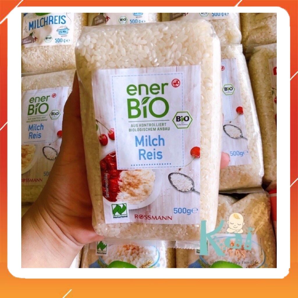 Gạo sữa ăn dặm hữu cơ Bio Đức cho bé gói 500gram