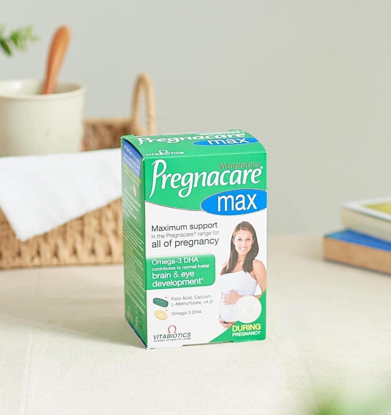 Vitamin bầu Pregnacare Max UK